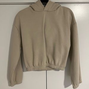 Zara crop hoodie